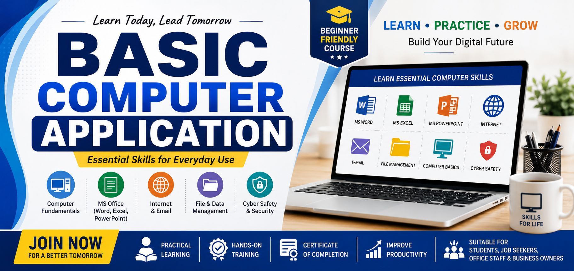 Basic in Computer Application (BCA) Banner